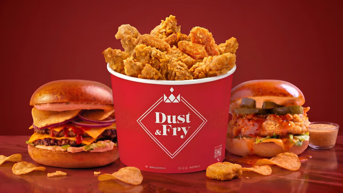 Dust fry chicken
